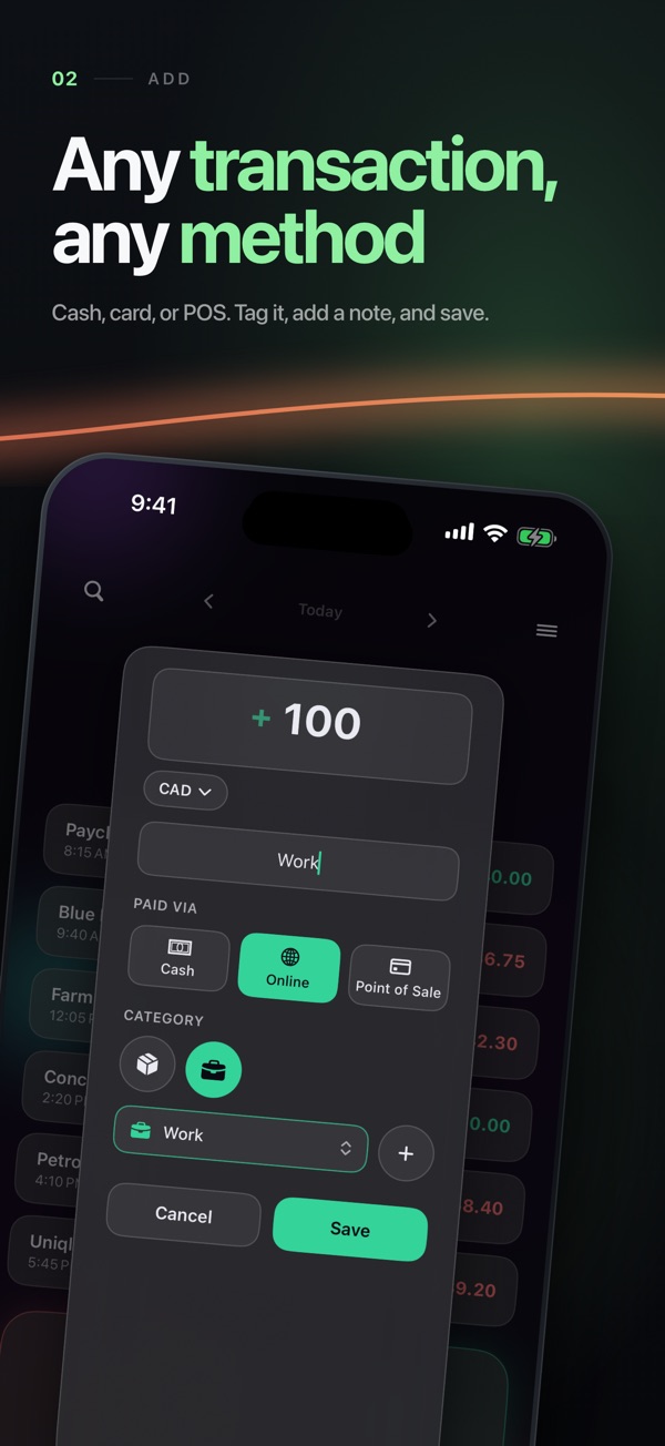 Pocket PnL screen 2