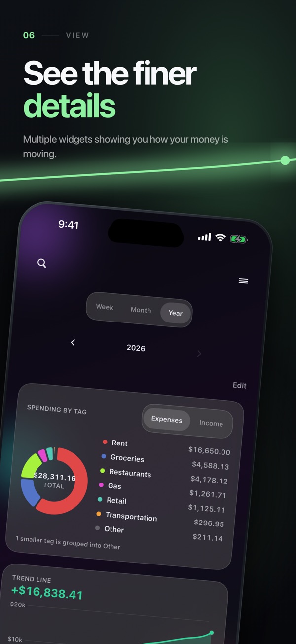 Pocket PnL screen 6