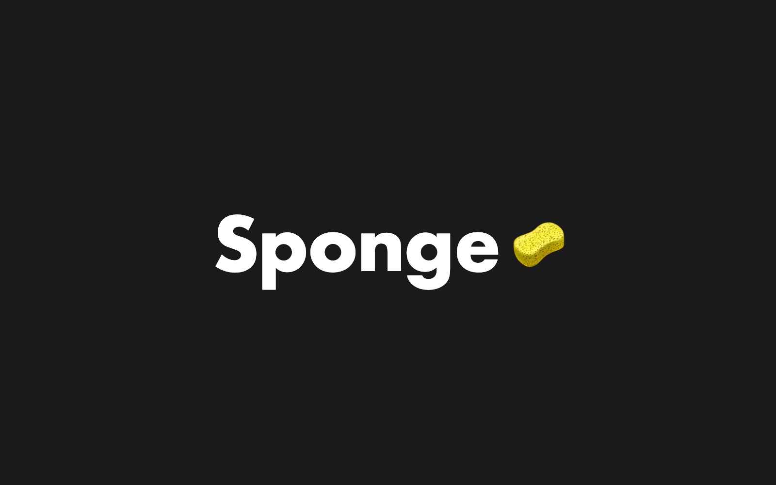 The Sponge Learning wordmark